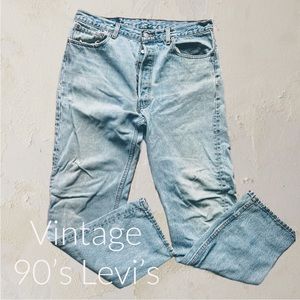 VINTAGE 90’s Levi’s 501 Made in USA